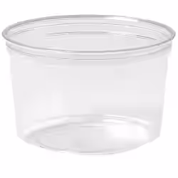 DUNI BioPak Crystal Deli Menübox ungeteilt