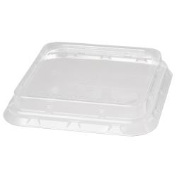 DUNI BioPak Deckel aus rPET für Bagasse Box