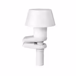 DUNI Clamp LED Kerzenhalter weiß