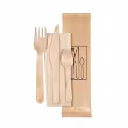 DUNI Holzbesteck Set