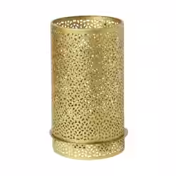 DUNI Kerzenhalter Bliss Windlicht gold  183192