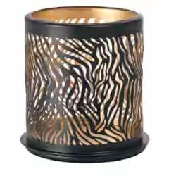 DUNI Kerzenhalter Safari Windlicht Metall schwarz