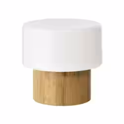 DUNI LED Kerzenhalter Sister Bambus