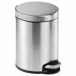 DURABLE Edelstahl Treteimer