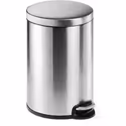 DURABLE Edelstahl Treteimer