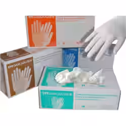 Dahlhausen Latex-Einmalhandschuhe 7597000002