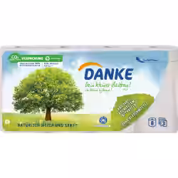 Danke Toilettenpapier naturweiß
