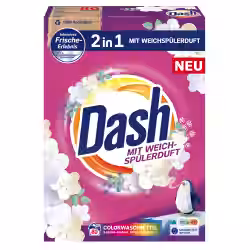 Dash 2 in 1 Colorwaschmittel mit Weichspülerduft 503063