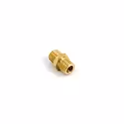 De Witte Nippel Messing 1/4Mx1/4M 890.100.536