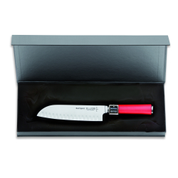 Dick Red Spirit Santoku mit Kullen Messer