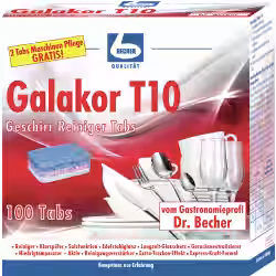 Dr. Becher Galakor T10 Geschirrreiniger-Tabs 1781000