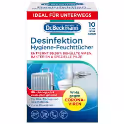Dr. Beckmann Desinfektion Hygiene Feuchttücher 8121