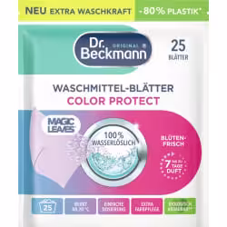 Dr. Beckmann Waschmittelblätter Colour Protect Blütenfrisch 8831