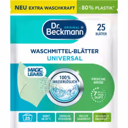 Dr. Beckmann Waschmittelblätter Universal Frische Brise 8811