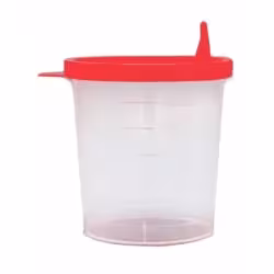 Dr. Junghans medical Urinbecher mit Schnappdeckel