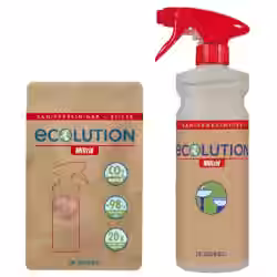 Dr. Schnell Ecolution Milizid Sanitärreiniger-Sticks Aktionsset 1 Beutel = 20 Sticks à 3 g + gratis Handsprüher