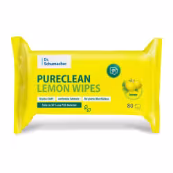 Dr. Schumacher PURECLEAN LEMON WIPES Allzweckreinigungstücher 00-050Z-T080