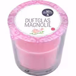 Duftkerze im Glas Duft: Magnolie