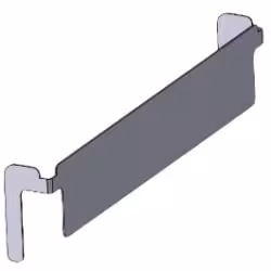 EDLICH & HABEL Normschienen-Adapter für Handschuhhalter
