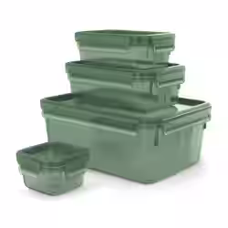EMSA Clip&Close Eco Frischhaltedosen Set