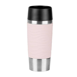 EMSA Travel Mug Waves Isolierbecher mit Quick-Press Verschluss N2010600