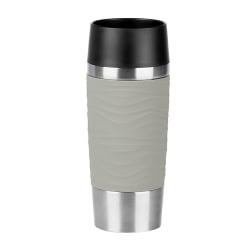 EMSA Travel Mug Waves Isolierbecher mit Quick-Press Verschluss N2010800