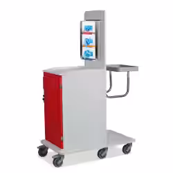 ETERNASOLID MULTICART Hygienewagen T12 mit festem Abfallsammler 92218-RO