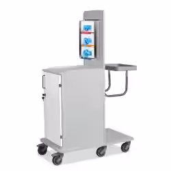 ETERNASOLID MULTICART Hygienewagen T12 mit festem Abfallsammler 92218-WS