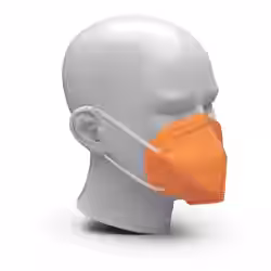 FFP2 NR Atemschutzmaske Colour orange