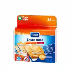 FIGO Erste Hilfe Box Wundverband 36-teilig