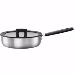 Fiskars Hard Face Steel Schmorpfanne mit Deckel
