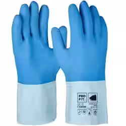 Fitzner Super Blue Latex-Chemikalienschutzhandschuh 6240-8