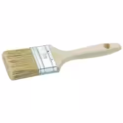 Flachpinsel mit Holzstiel