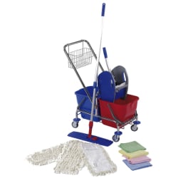 Floorstar Doppelfahrwagen Cleaning Kit M SOLID 2 x 17 l FCK M 40