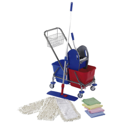 Floorstar Doppelfahrwagen Cleaning Kit M SOLID 2 x 17 l FCK M 50