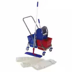 Floorstar Doppelfahrwagen Cleaning Kit S SOLID 2 x 17 l FCK S 40