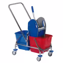 Floorstar Doppelfahrwagen mit Deichsel 2 x 25 l SOLID