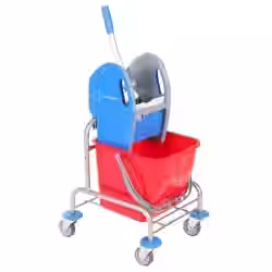 Floorstar Einfachfahreimer EFA 20 ES ESTAWA 17 l - Edelstahl EFA 20 ES