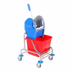 Floorstar Einfachfahreimer EFA 25 ES ESTAWA 25 l - Edelstahl EFA 25 ES