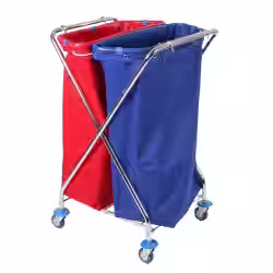 Floorstar Papierwagen X-Form HR 2x120 SOLID