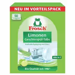 Frosch Limonen Geschirrspültabs 4731