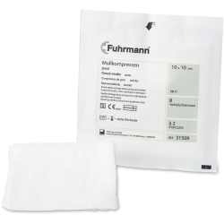 Fuhrmann Mullkompressen steril 31501