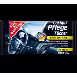 G&G Cockpittücher-Reinigungstücher 1 Packung = 30 Stück