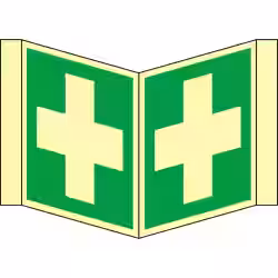 GRAMM medical Nasenschild "Erste Hilfe" 300.400.11100