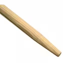 Gerätestiel aus unlackiertem Holz konisch
