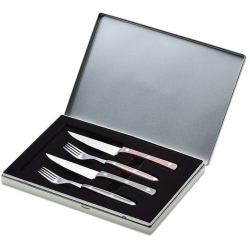 Giesser Steakbesteck mit Olivenholzgriffen 9750 o