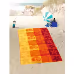 Gözze Velours Jacquard Strandtuch