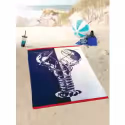 Gözze Velours Jacquard Strandtuch