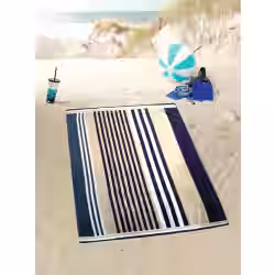 Gözze Velours Jacquard Strandtuch
