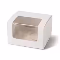 Greenbox Patisserie Boxen mit Zellulose-Fenster